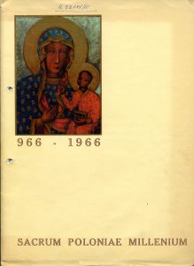 Cover with which the Millennium letters were bound